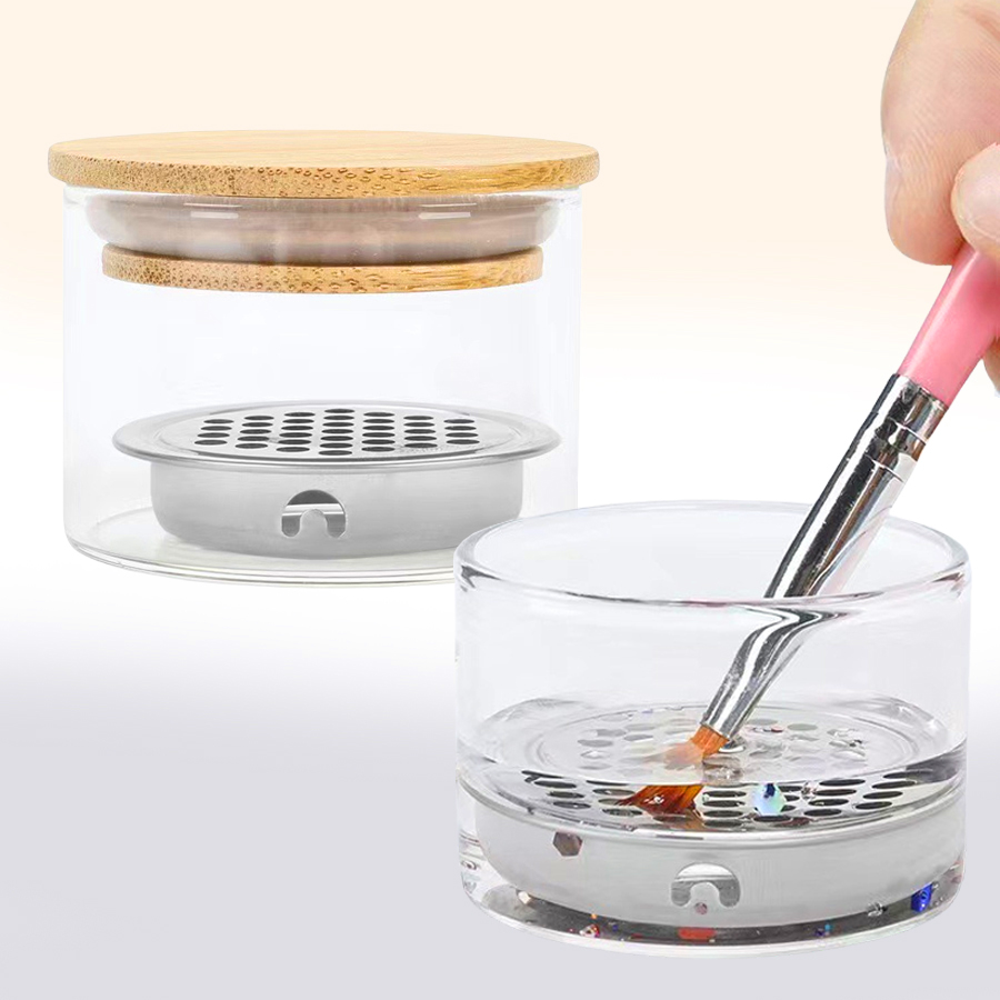 Nail Art Overlay - Nail Art Brushes Washing Cup Nail