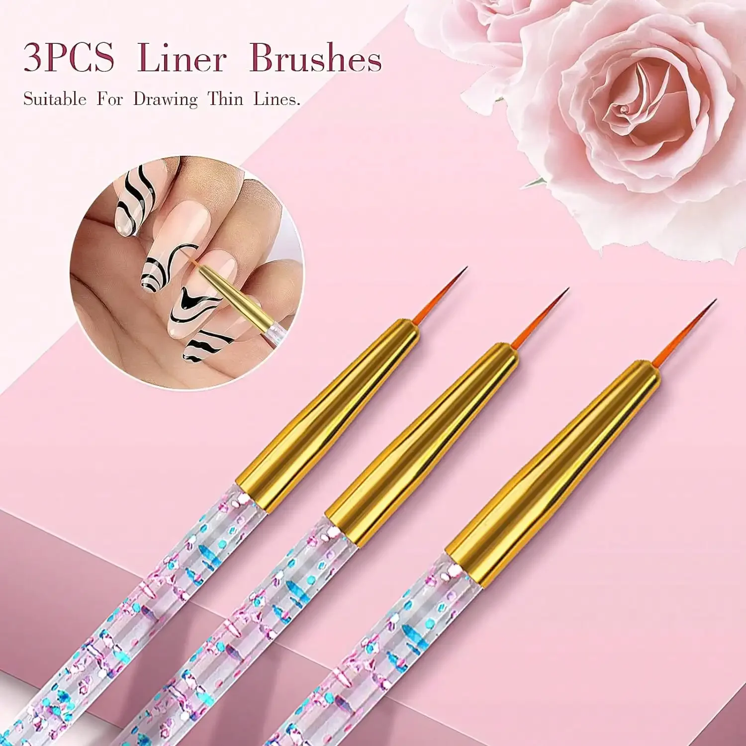 31Pcs Professional Nail Art Br - Nail Art Brush Set review and price