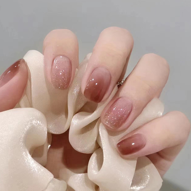 24Pcs Caramel Brown Ombre Glit - Nail Art Ombre Glitter review and price