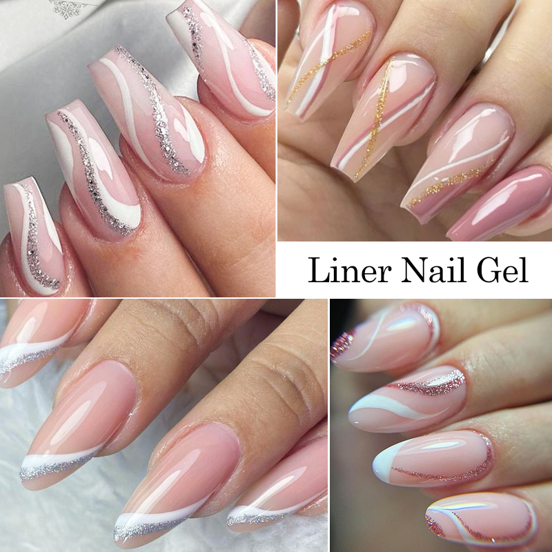 3PCS/Set 5ml Metallic Gel Line - Nail Art Chrome review and price
