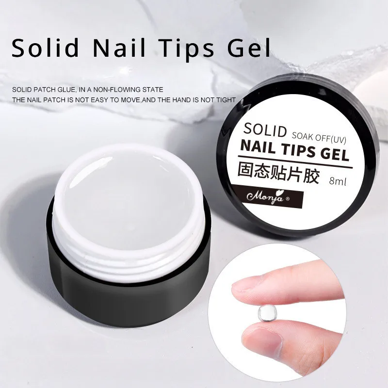 3pcs/set Solid Nail Tips Gel S - Nail Art Quotes review and price