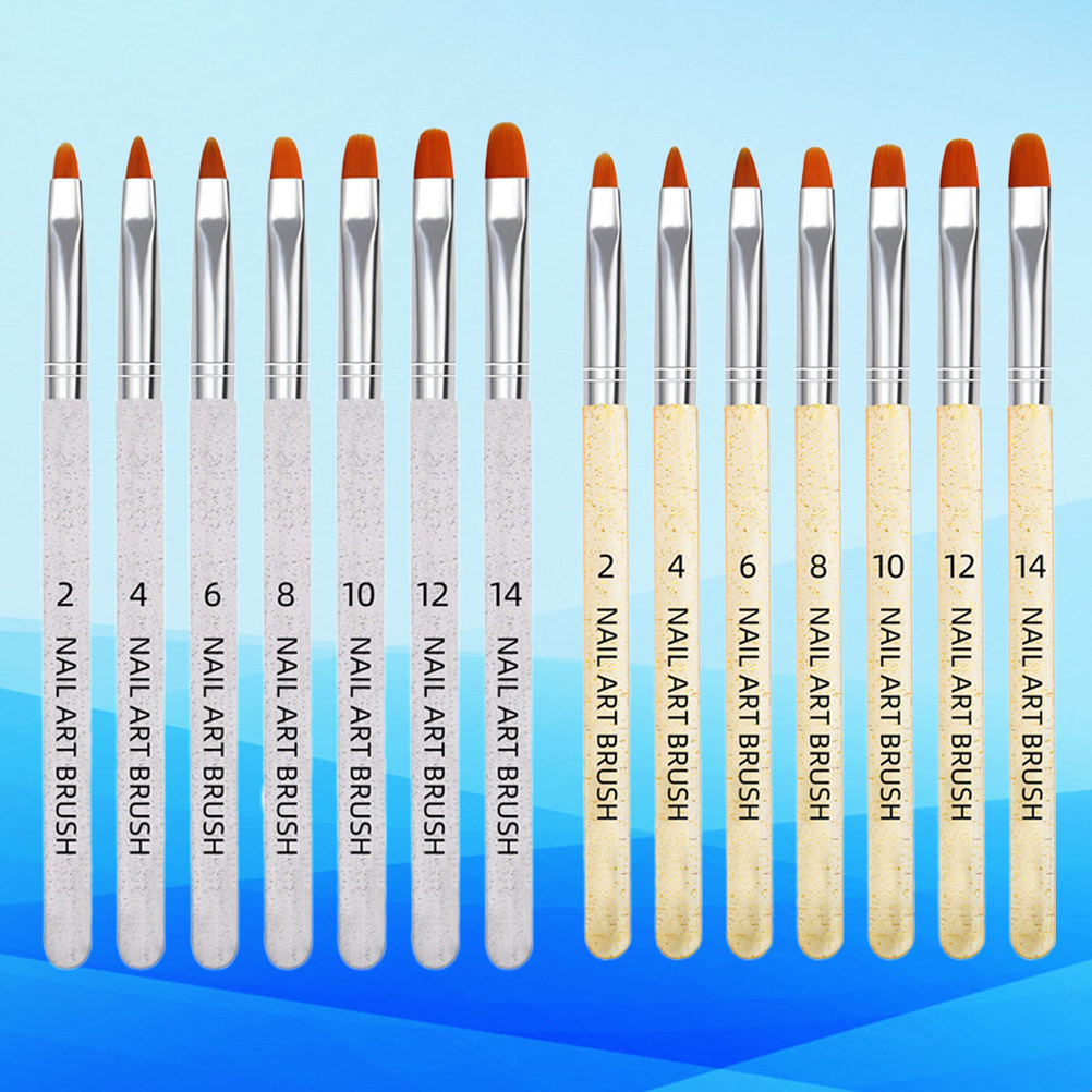 14Pcs Nail Art Pen Set Uv Gel  - Nail Art Brush Set review and price
