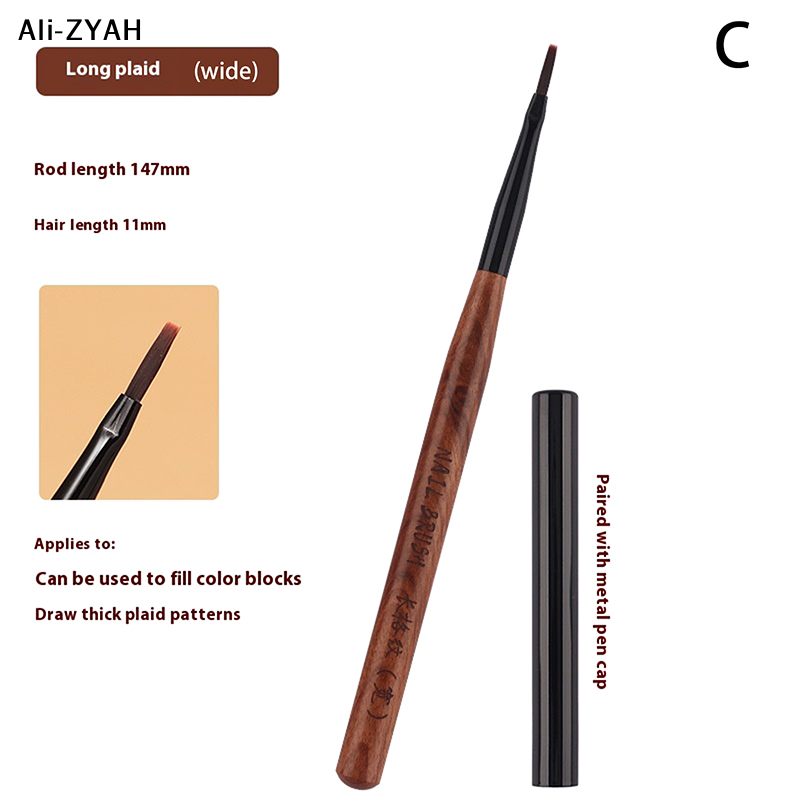 【ZYH】1/3Pcs Nail Art Liner Bru - Nail Art Brush Set review and price