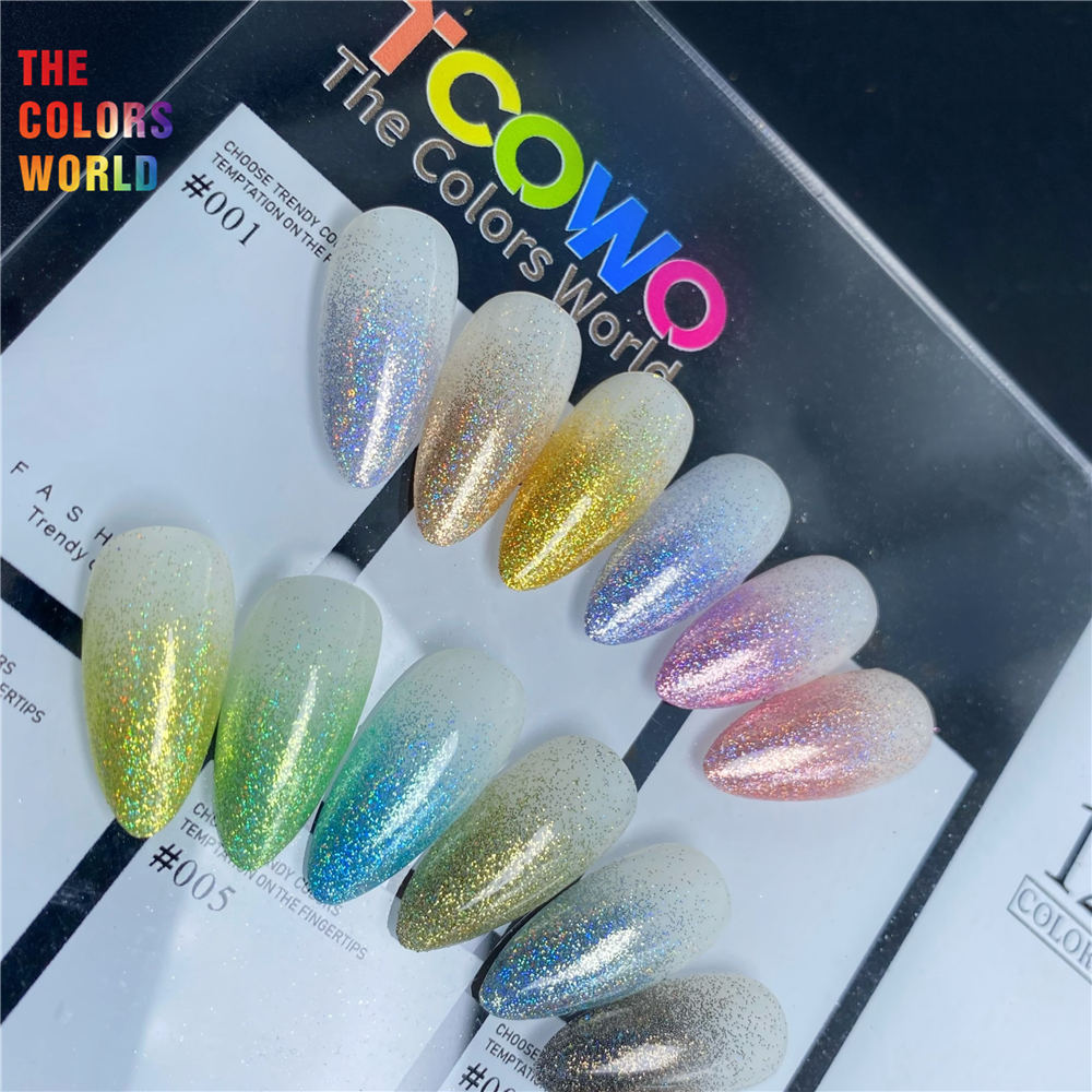 TCT-913 High Gloss Holographic - Nail Art Ombre Glitter review and price
