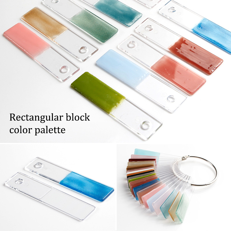 Rectangle Fake Nail Art Displa - Nail Art Overlay review and price