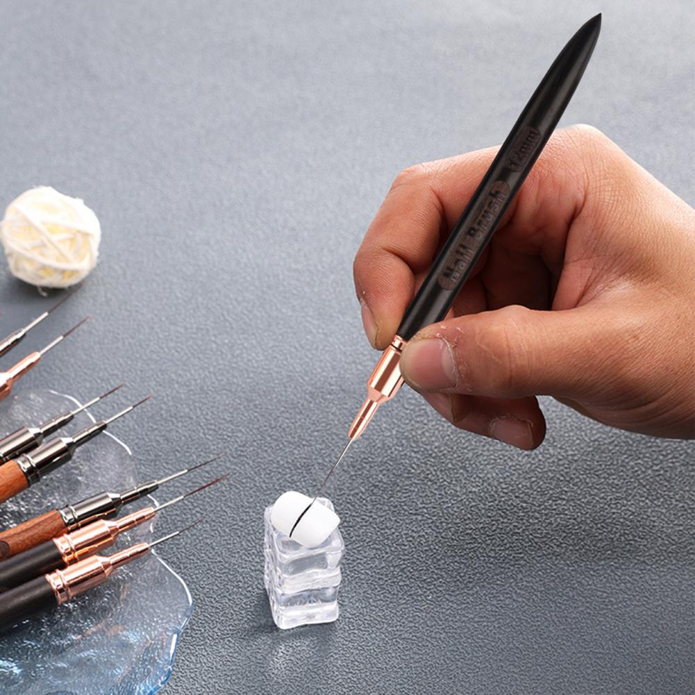 Fine Detail Nail Brush 6/9/12/ - Nail Art Brush Set review and price