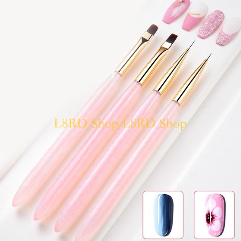 L8RD 4pcs Nails Art Brushes Se - Nail Art Brush Set review and price