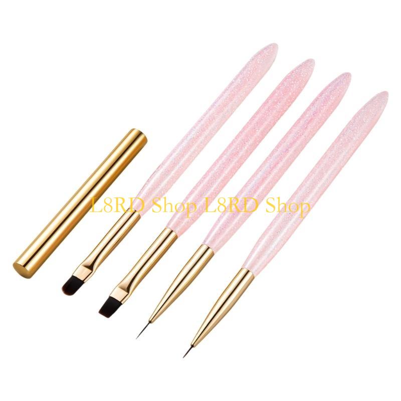 L8RD 4pcs Nails Art Brushes Se - Nail Art Brush Set review and price