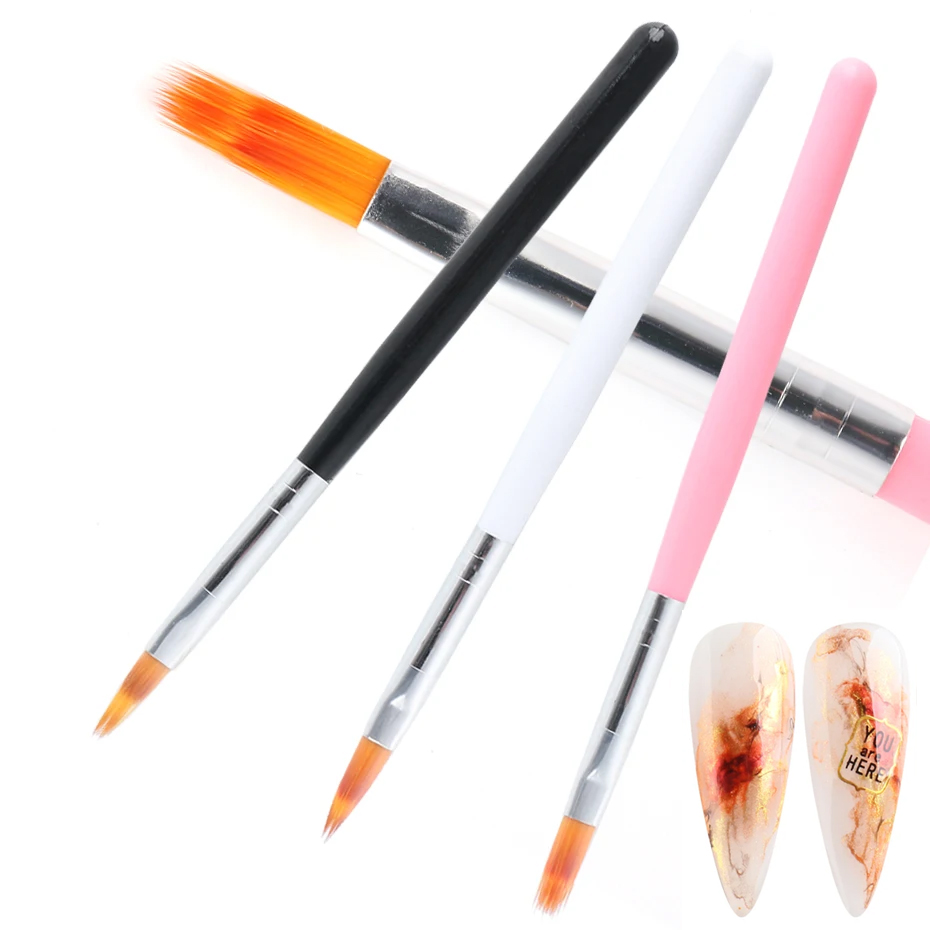 1PC Nail Art Brush Set UV Poli - Nail Art Ombre Glitter review and price