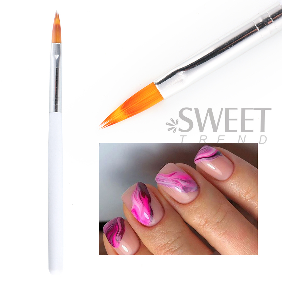 1PC Nail Art Brush Set UV Poli - Nail Art Ombre Glitter review and price
