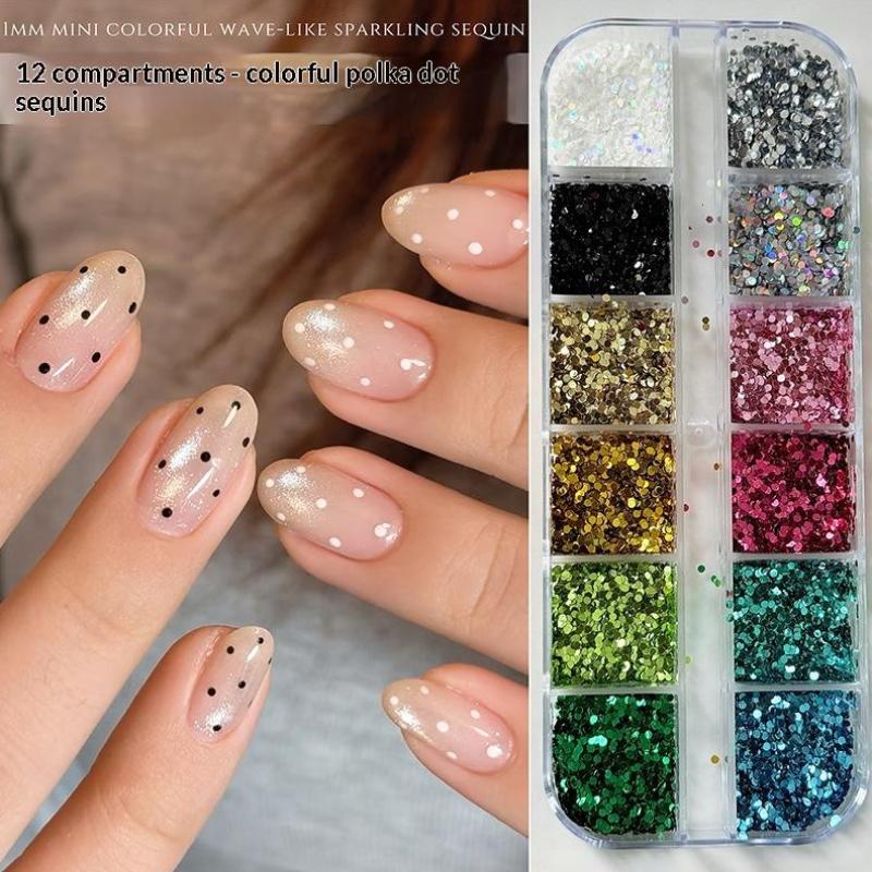 /Vly/Glitter Sequin Mixed Wave - Nail Art Overlay review and price