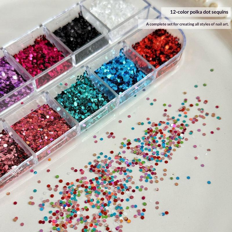 /Vly/Glitter Sequin Mixed Wave - Nail Art Overlay review and price