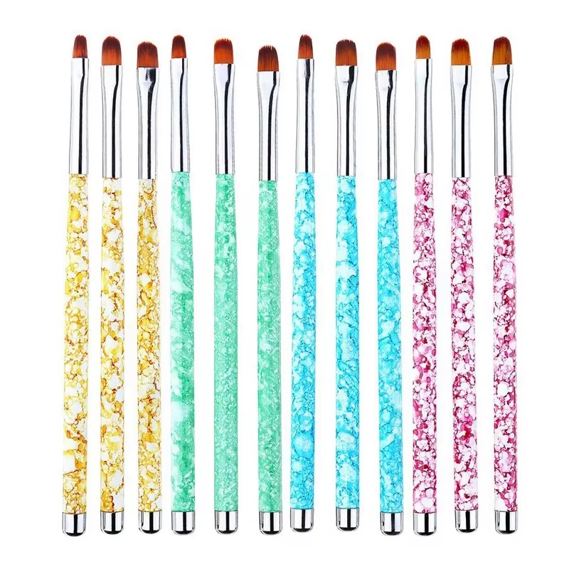 3/6/9pcs Nail Painting Pen Set - Nail Art Brush Set review and price