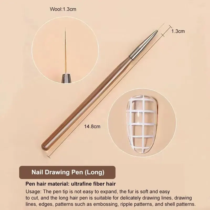 9Pcs Multi Head Nail Art Brush - Nail Art Brush Set review and price
