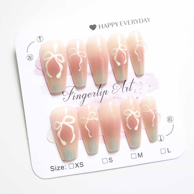 10 Pcs Women French Style High - Nail Art Y2K review and price