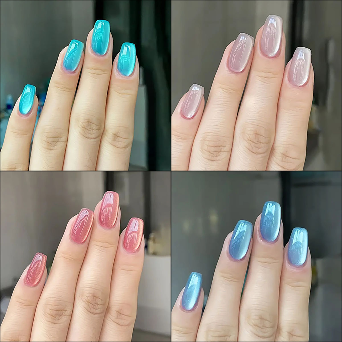24pcs/30pcs short square balle - Nail Art Overlay review and price