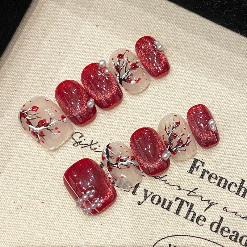 Wholesale Nail Art Crystal Cat - Nail Art Red review and price