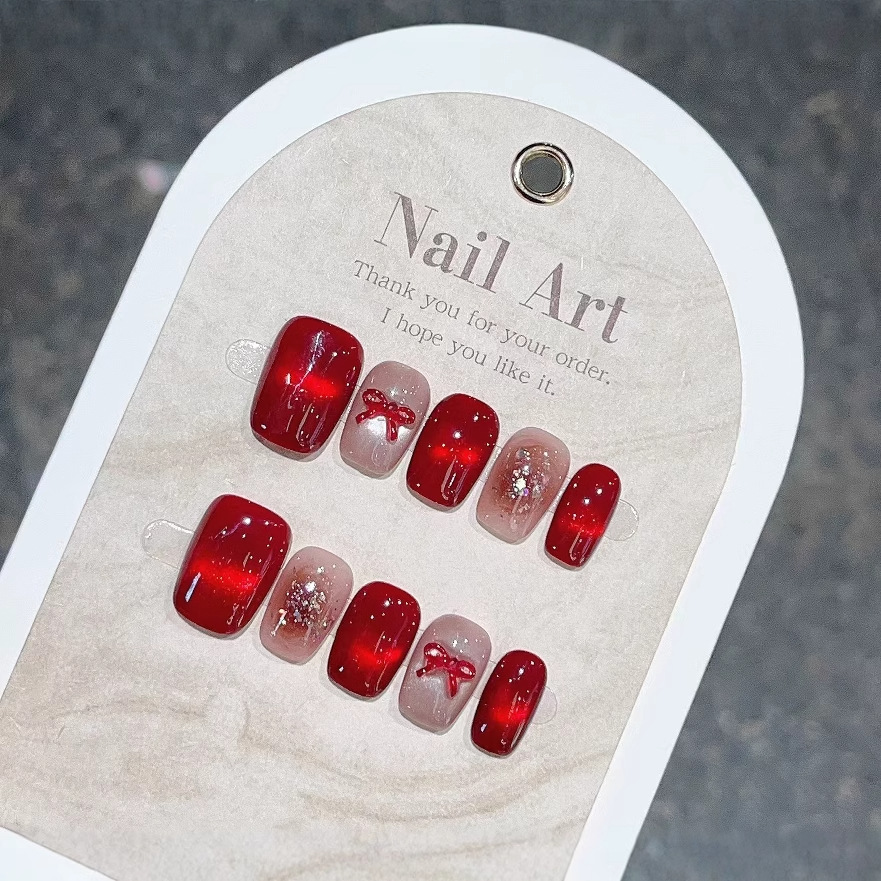 Wholesale Nail Art Crystal Cat - Nail Art Red review and price