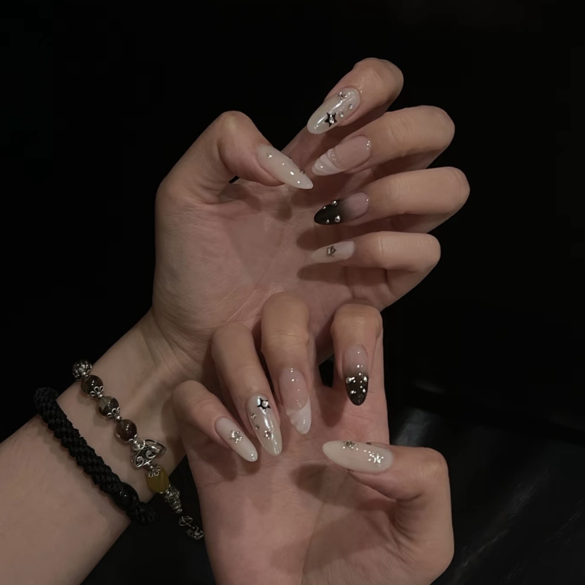 10pcs Handmade Korean Press on - Nail Art Y2K review and price