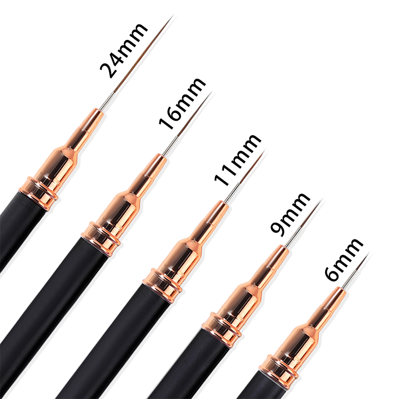 #5Pcs/Set Professional Nail Ar - Nail Art Brush Set review and price