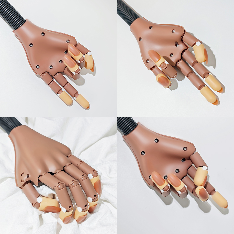 Nail Fake Practice Hand Movabl - Nail Art Overlay review and price