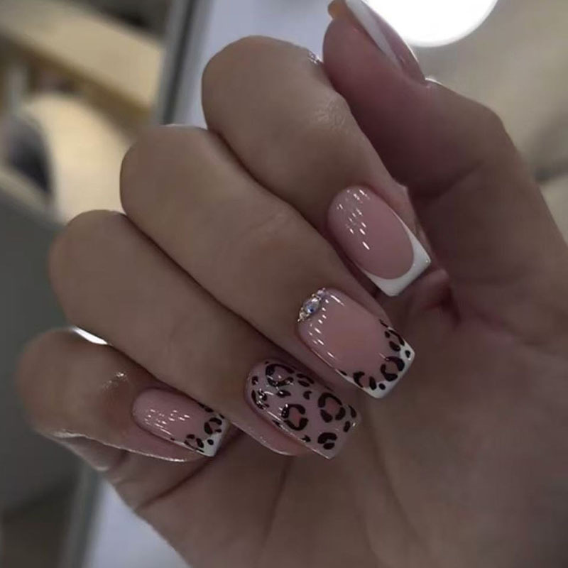 24pcs Finished Fake Nails Fren - Nail Art Red review and price