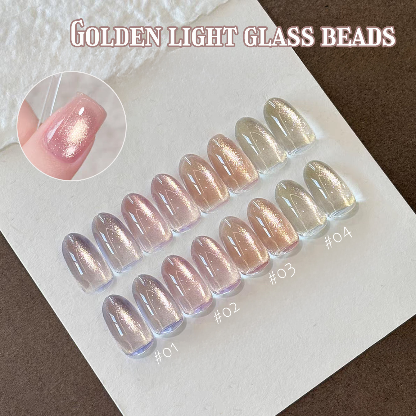 1pcs TC Pink Golden Eye Gel Na - Nail Art Cat Eye Pink review and price