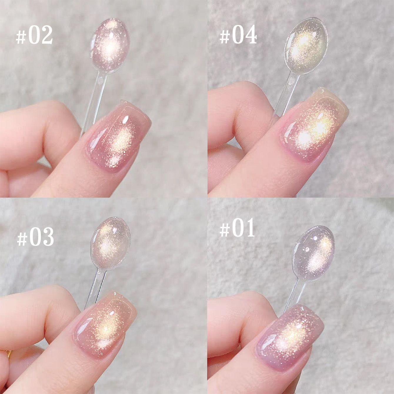 1pcs TC Pink Golden Eye Gel Na - Nail Art Cat Eye Pink review and price