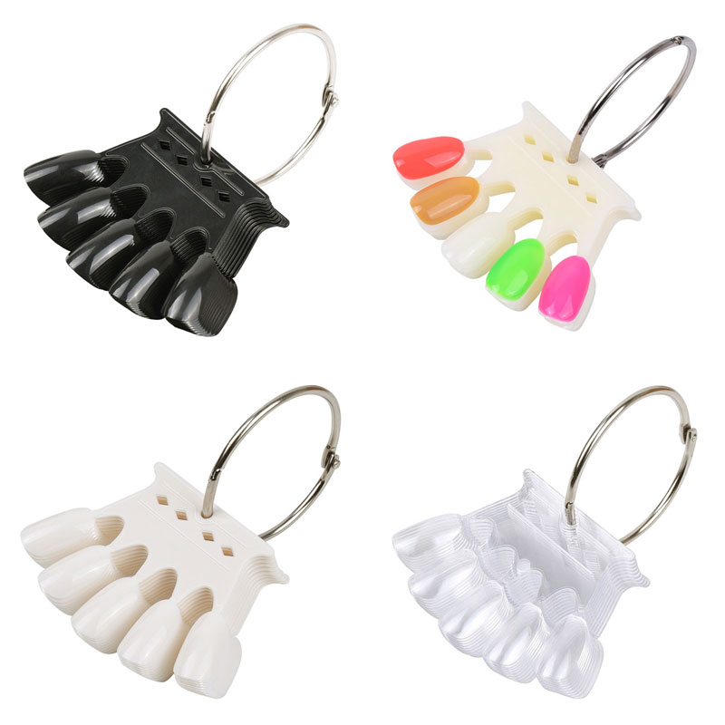 4Colors False Nail Tips Displa - Nail Art Overlay review and price