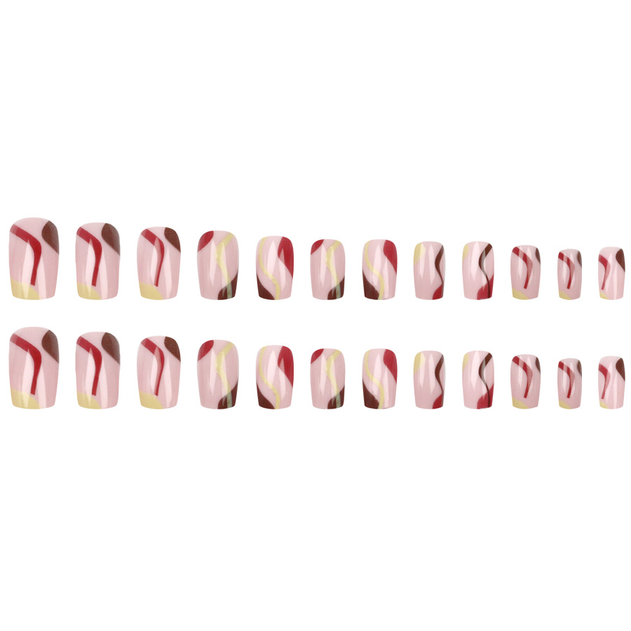 Short Medium fake nails for wo - Nail Art Y2K review and price