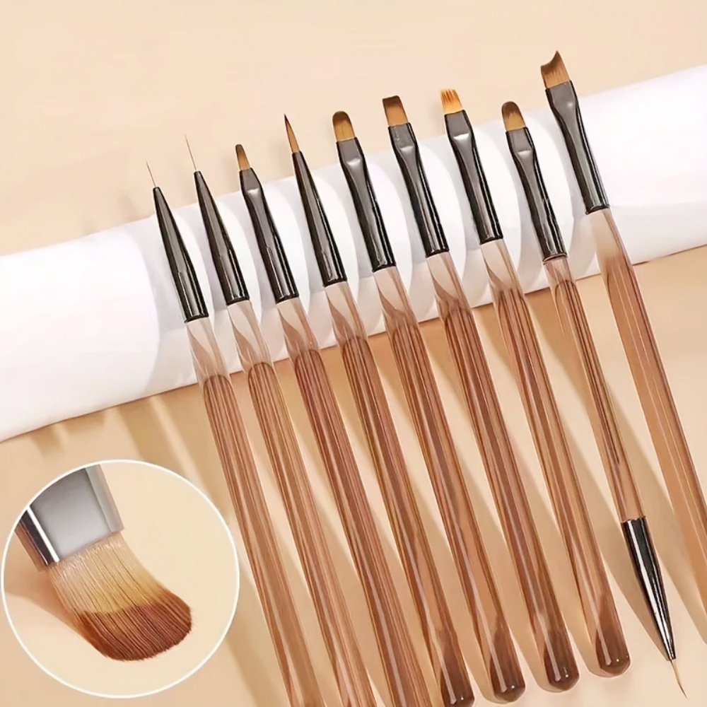 9PCS Nail Brush for Nail Art D - Nail Art Quotes review and price