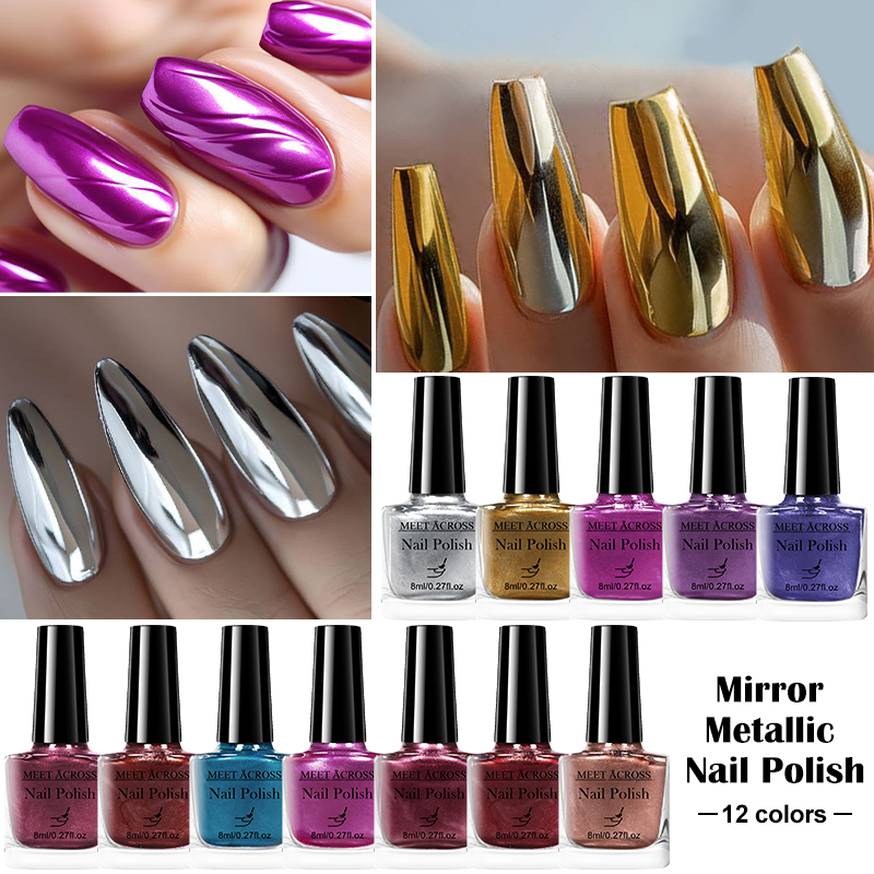 8ml Glass Bottle Water-Based P - Nail Art Chrome review and price