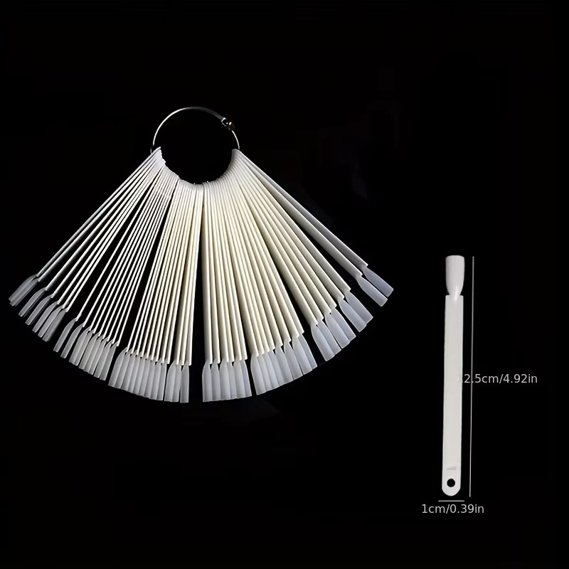 50 Nail Sample Sticks with Rin - Nail Art Quotes review and price