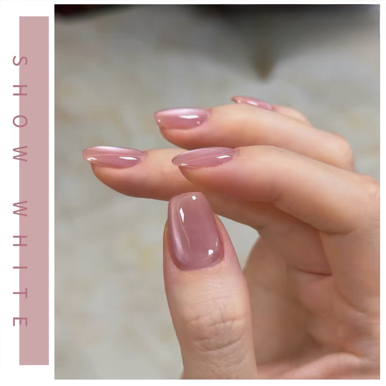 SHAKA 1pcs Summer Flash Hibisc - Nail Art Cat Eye Pink review and price