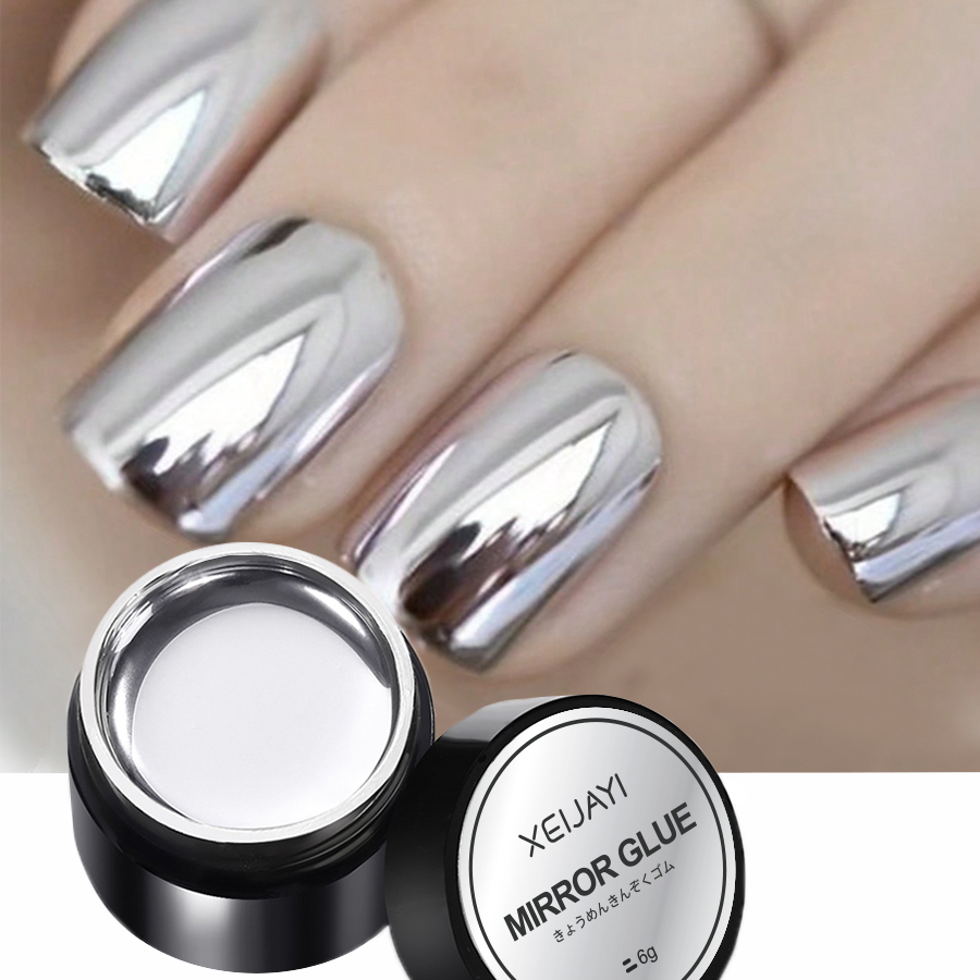 Mirror Metal Gel Nail Polish w - Nail Art Chrome review and price