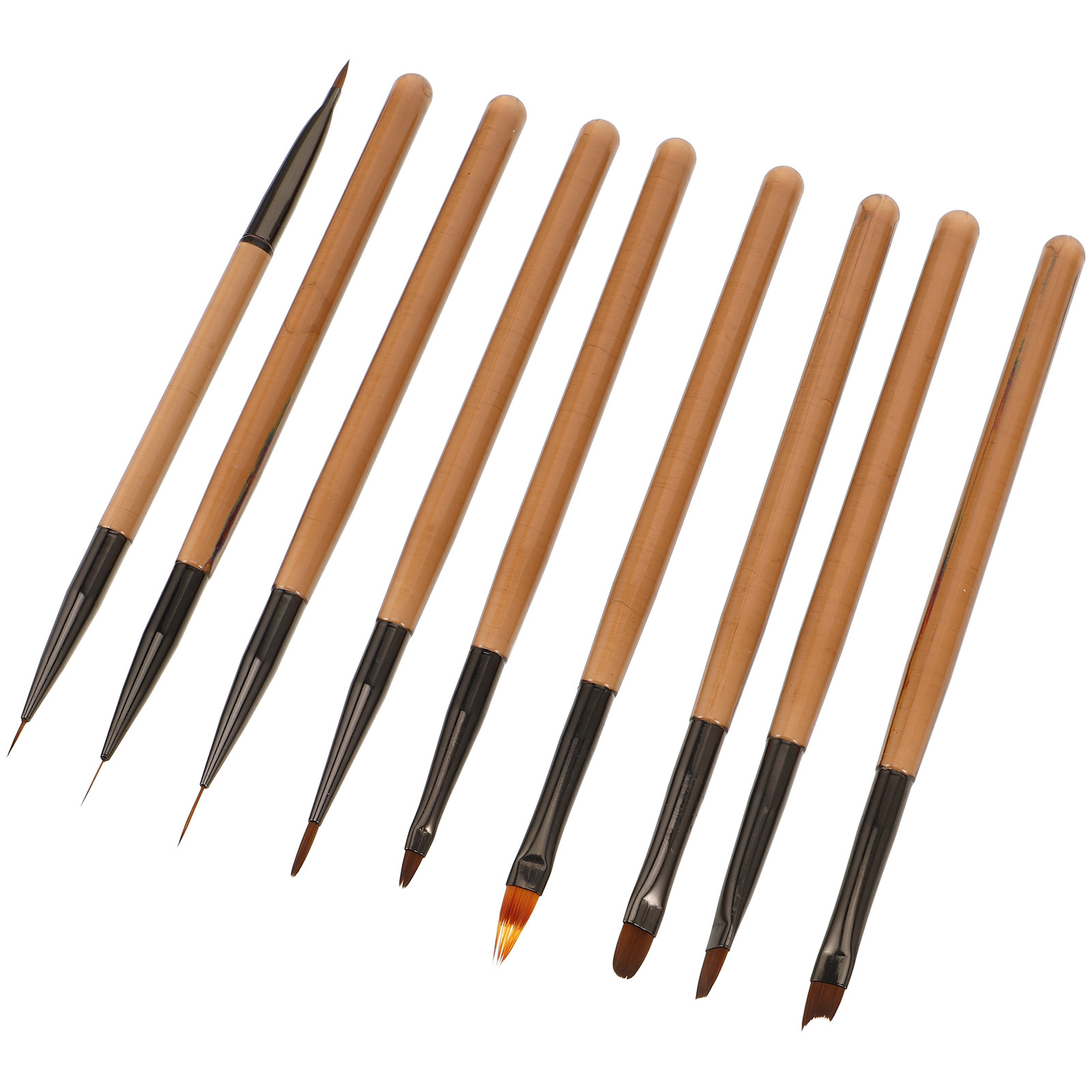 1Set Elegant Nail Art Brushes  - Nail Art Brush Set review and price